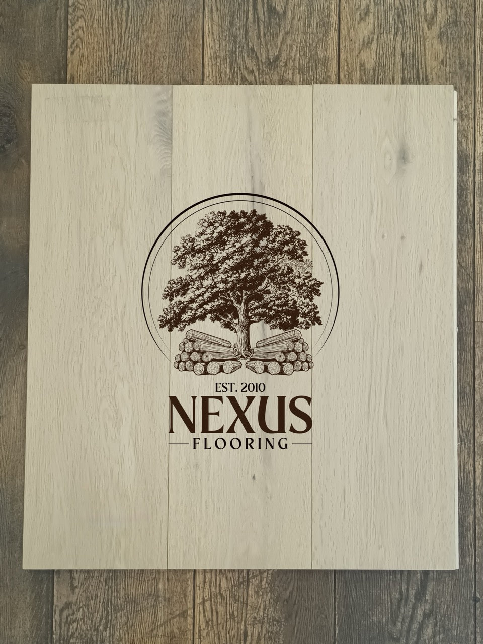 14mm x 3mm x 190mm Raw Naked Engineered Oak Wood Flooring