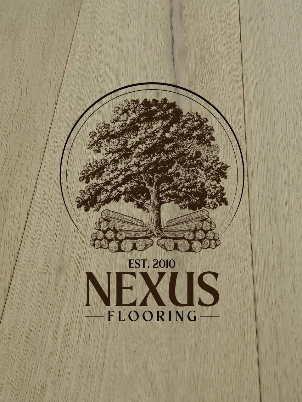 14mm x 3mm x 190mm Raw Naked Engineered Oak Wood Flooring