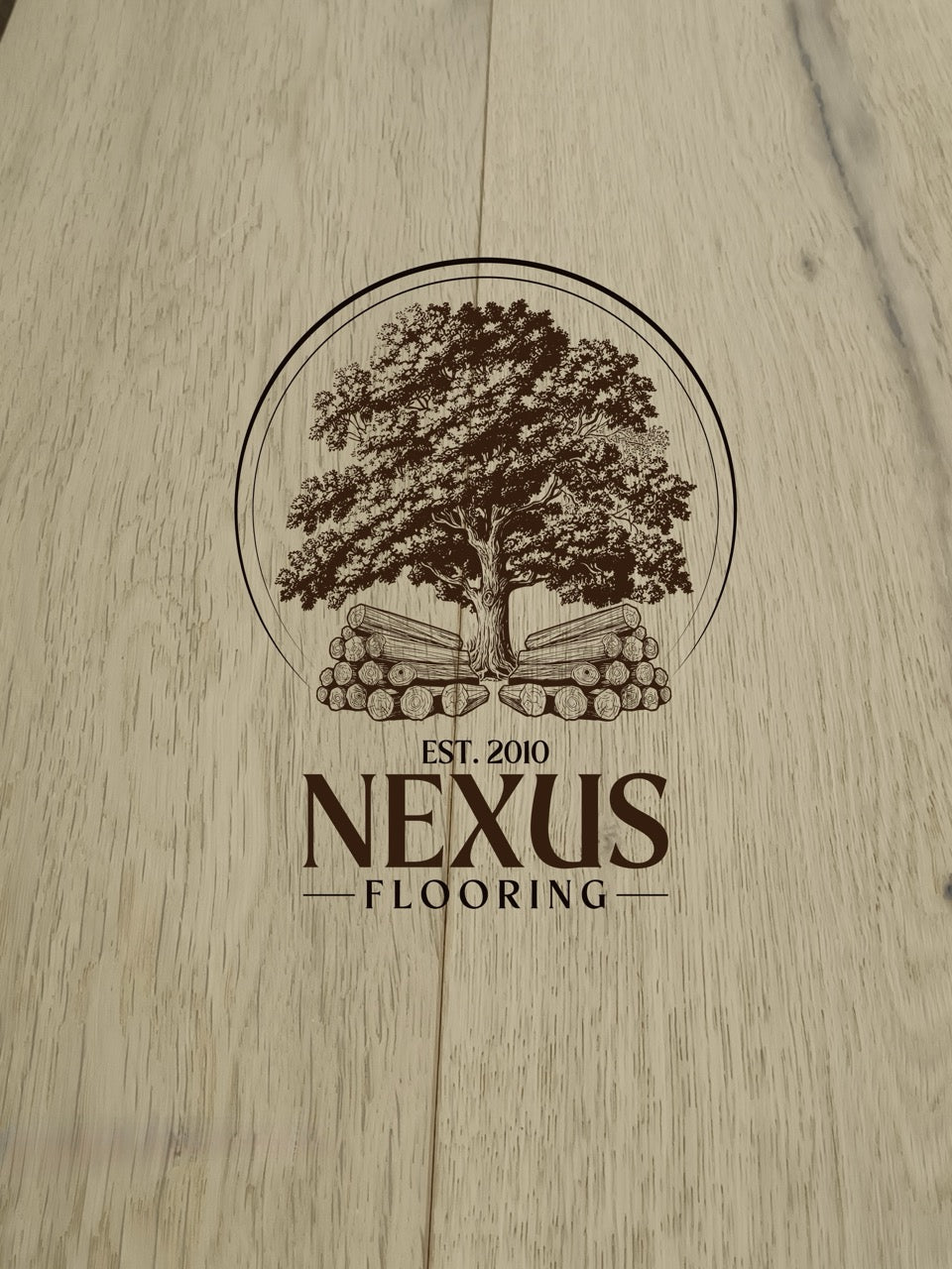 14mm x 3mm x 190mm Raw Naked Engineered Oak Wood Flooring