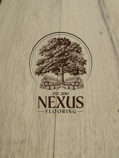 14mm x 3mm x 190mm Raw Naked Engineered Oak Wood Flooring