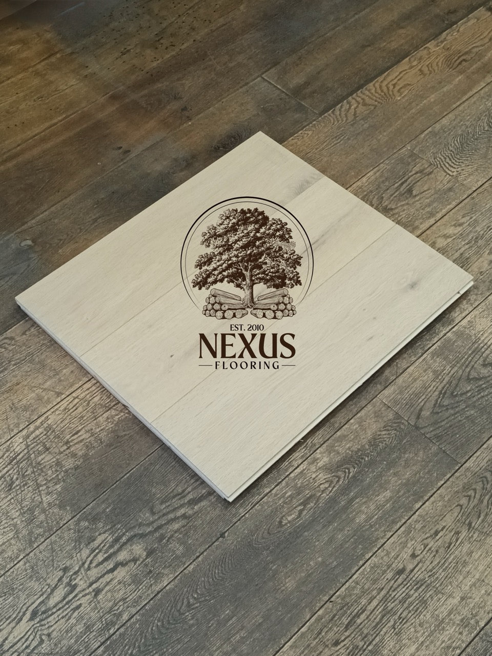 14mm x 3mm x 190mm Raw Naked Engineered Oak Wood Flooring