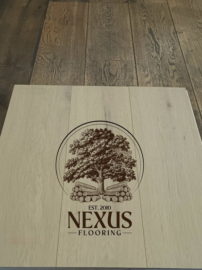 14mm x 3mm x 190mm Raw Naked Engineered Oak Wood Flooring