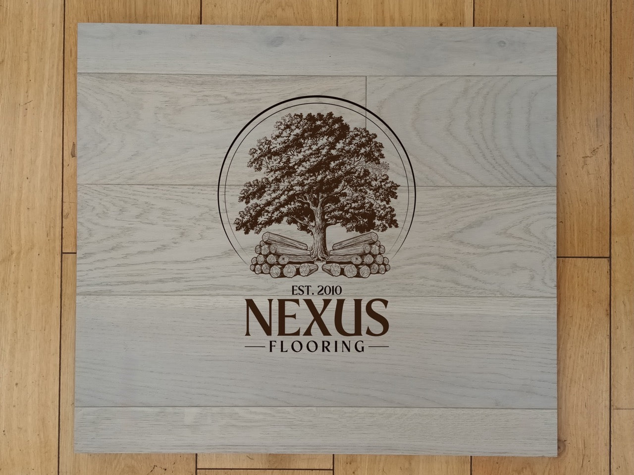 14mm x 3mm x 190mm Engineered Slate Grey Oak Wood Flooring