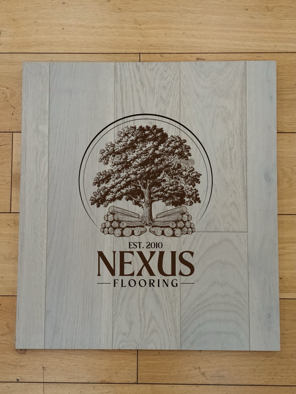 14mm x 3mm x 190mm Engineered Slate Grey Oak Wood Flooring