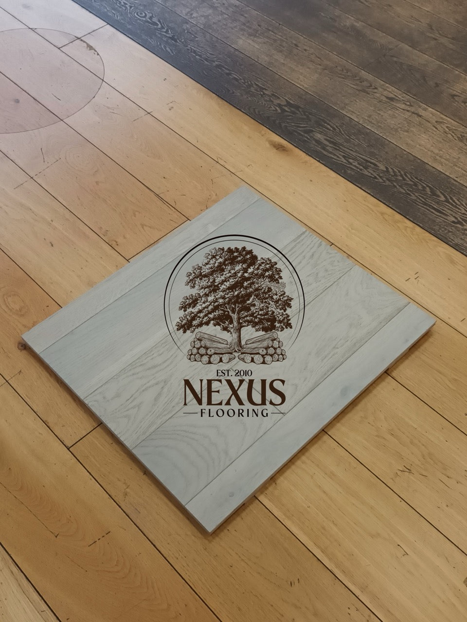 14mm x 3mm x 190mm Engineered Slate Grey Oak Wood Flooring