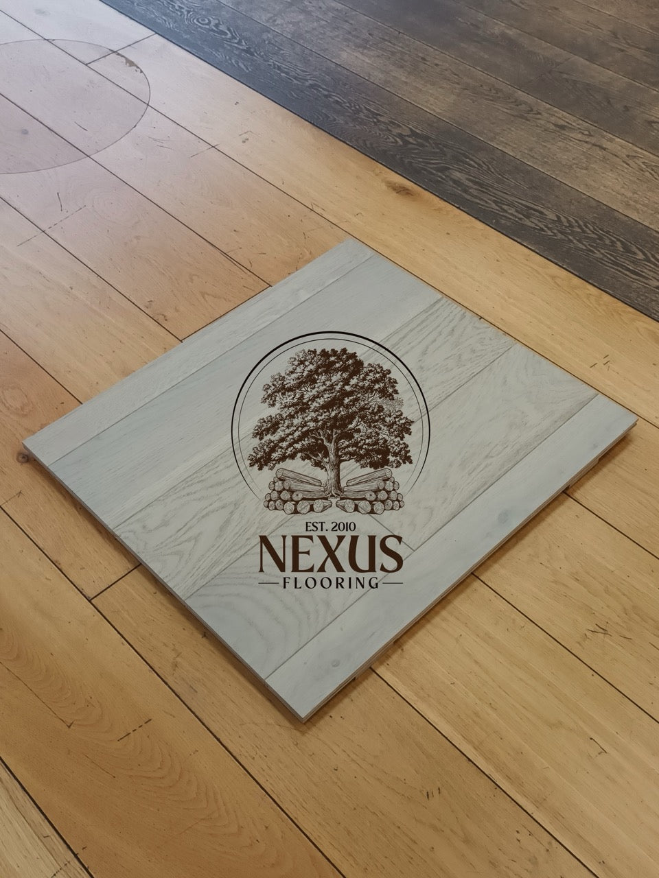 14mm x 3mm x 190mm Engineered Slate Grey Oak Wood Flooring