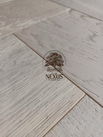 Slate Grey Click Herringbone Engineered Oak 14 x 3 x 150x 600 Wood Flooring