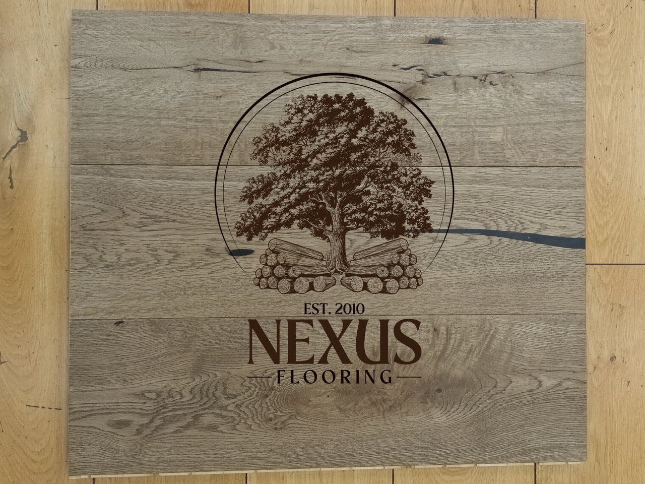 14mm x 3mm x 190mm UV Oiled Smoked Engineered Oak (34)Wood Flooring