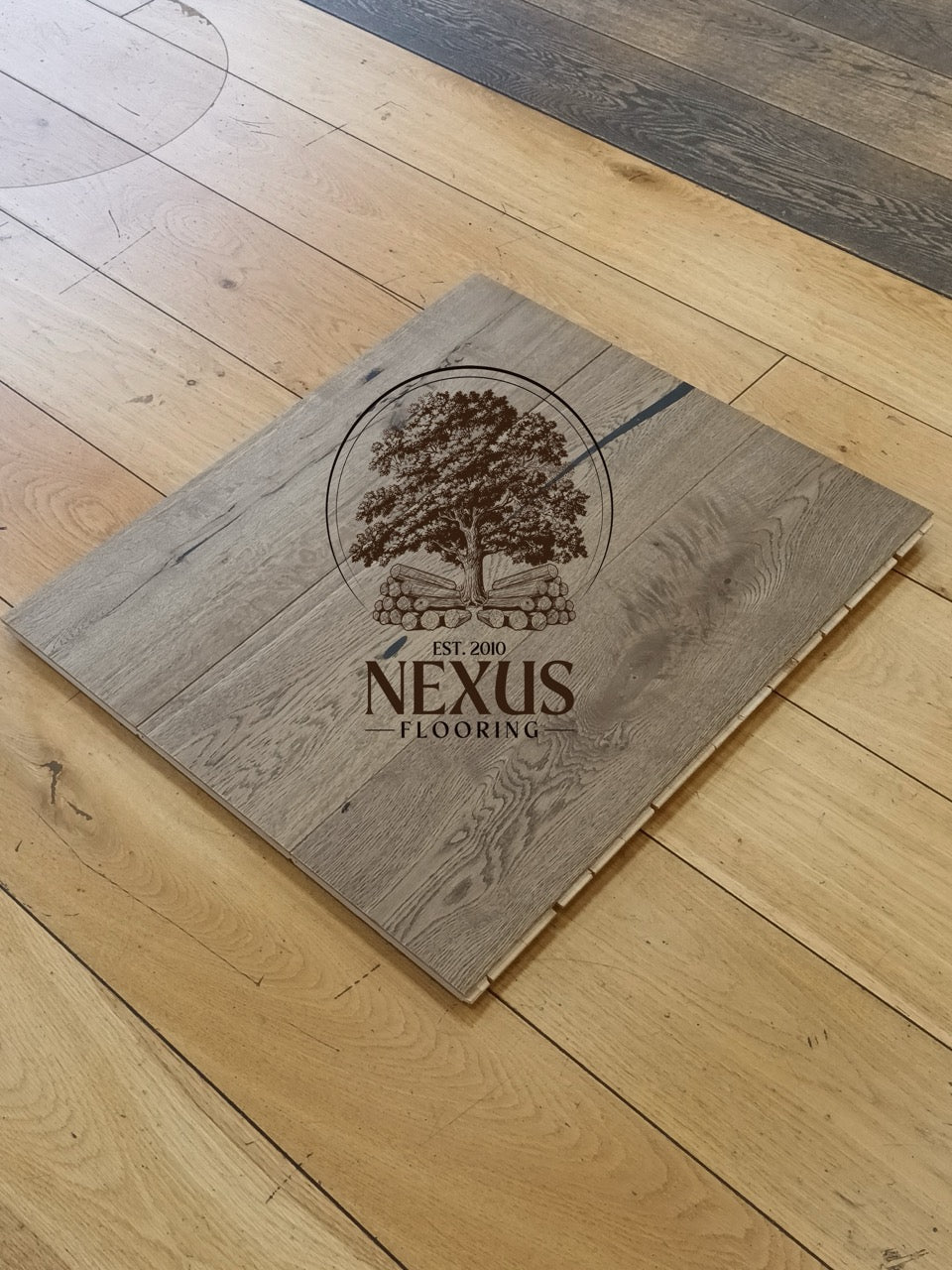 14mm x 3mm x 190mm UV Oiled Smoked Engineered Oak (34)Wood Flooring