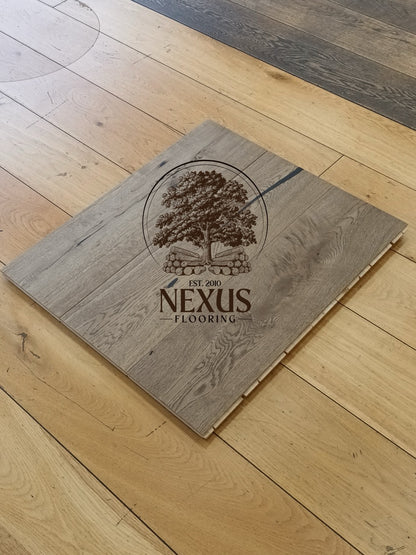 14mm x 3mm x 190mm UV Oiled Smoked Engineered Oak (34)Wood Flooring