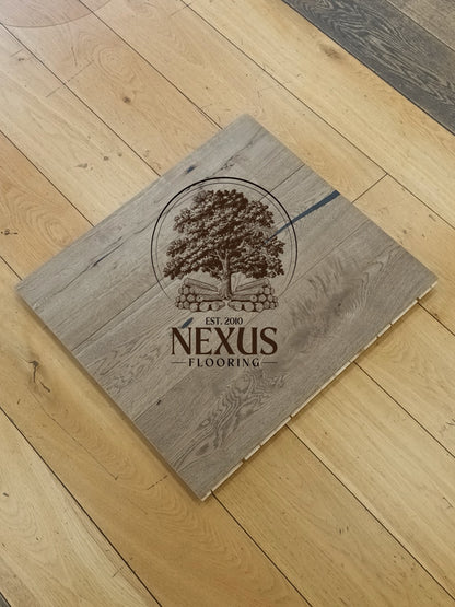 14mm x 3mm x 190mm UV Oiled Smoked Engineered Oak (34)Wood Flooring