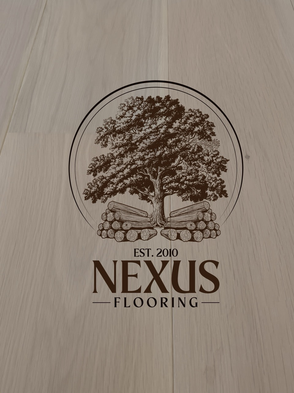 14mm x 3mm x 190mm Engineered White Smoke Oak Flooring