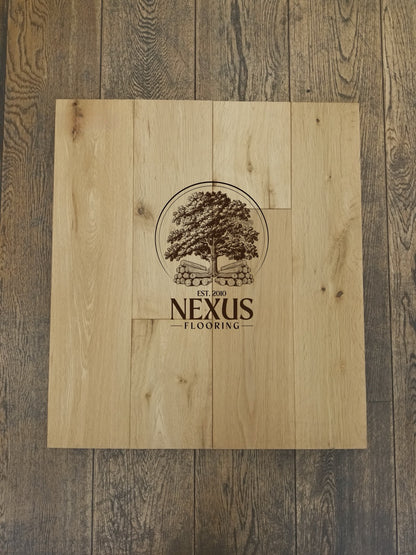 18mm x 150mm Brushed Oiled Solid Oak Wood Flooring