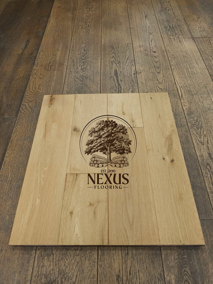 18mm x 150mm Brushed Oiled Solid Oak Wood Flooring