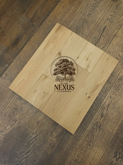 18mm x 150mm Brushed Oiled Solid Oak Wood Flooring