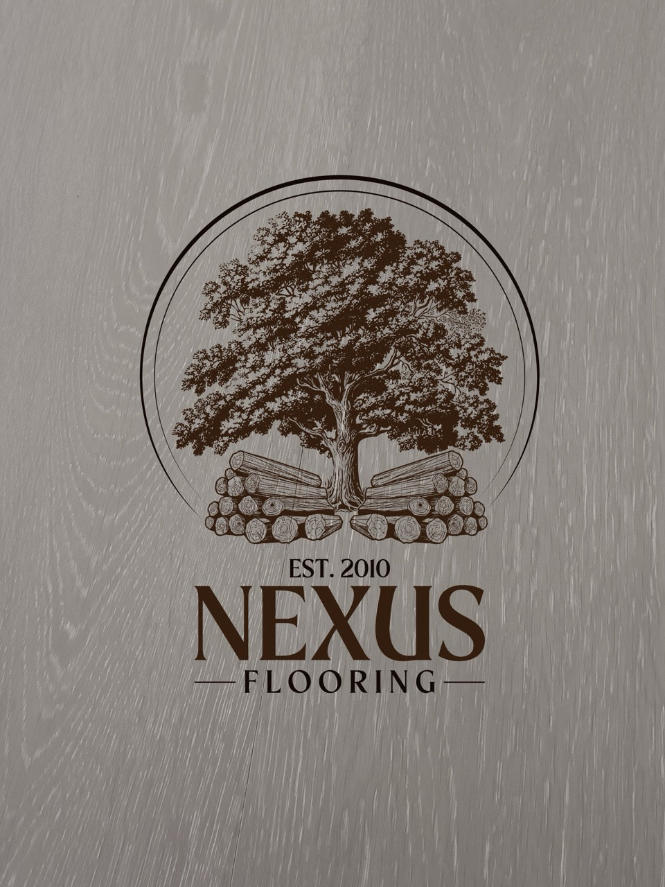 15mm x 4mm x 190mm Stone Grey Engineered Oak Wood Flooring