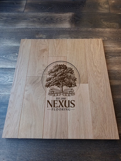 14mm x 3mm x 150mm Brushed Oiled Engineered Oak Wood Flooring