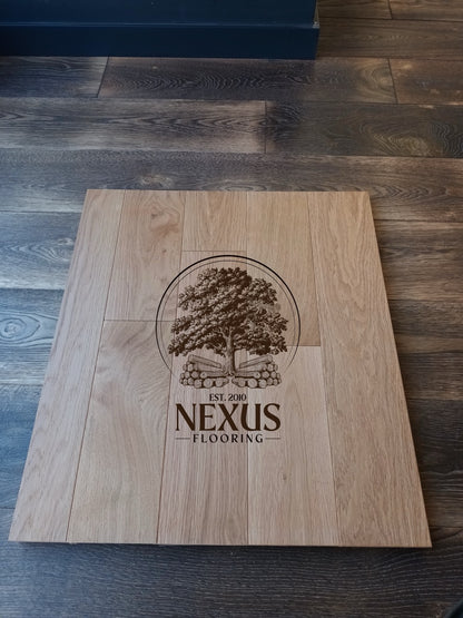 14mm x 3mm x 150mm Brushed Oiled Engineered Oak Wood Flooring