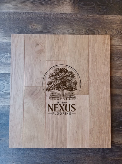 14mm x 3mm x 150mm Brushed Oiled Engineered Oak Wood Flooring