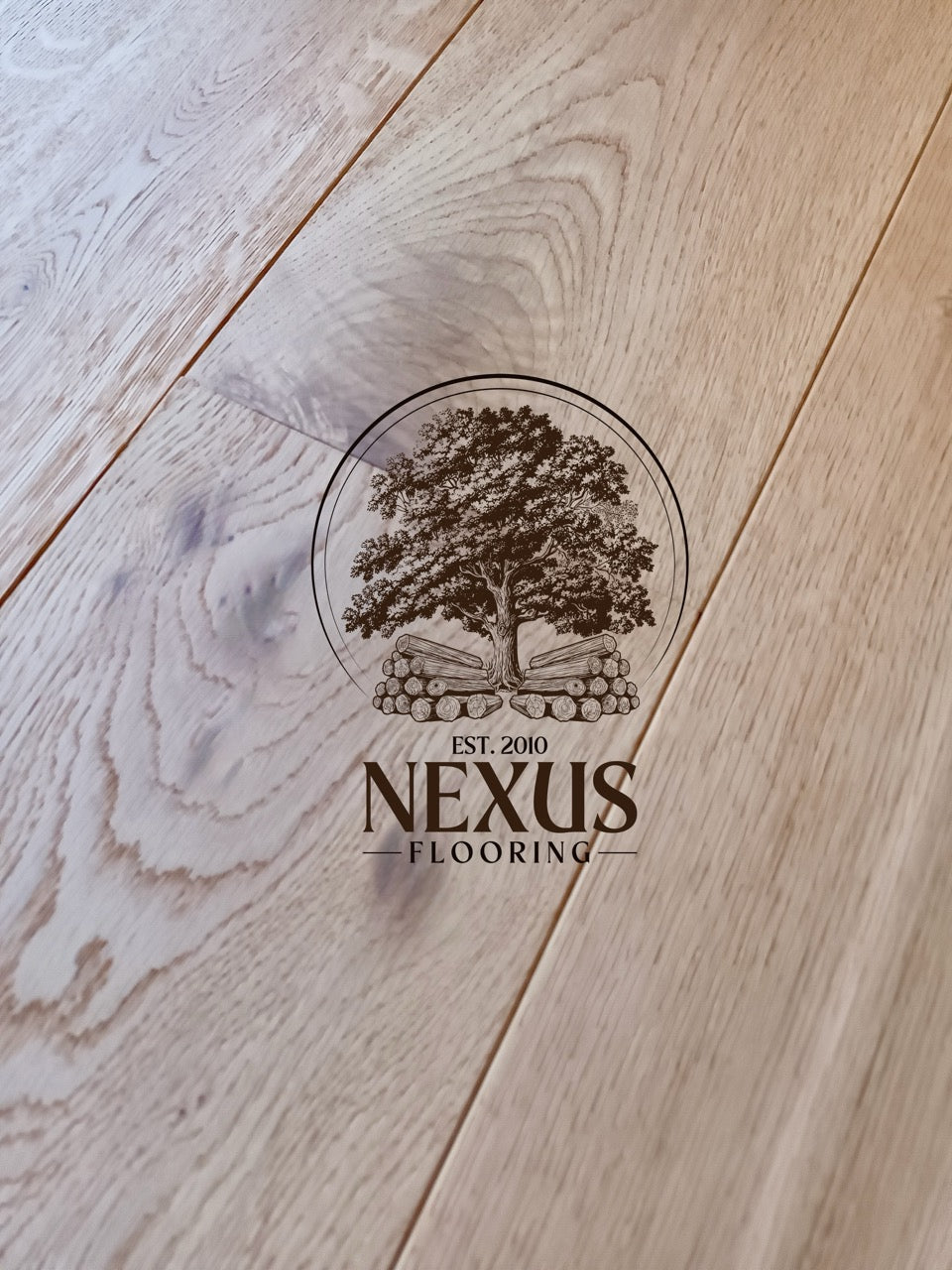 14mm x 3mm x190mm Brushed Oiled Engineered Oak Wood Flooring