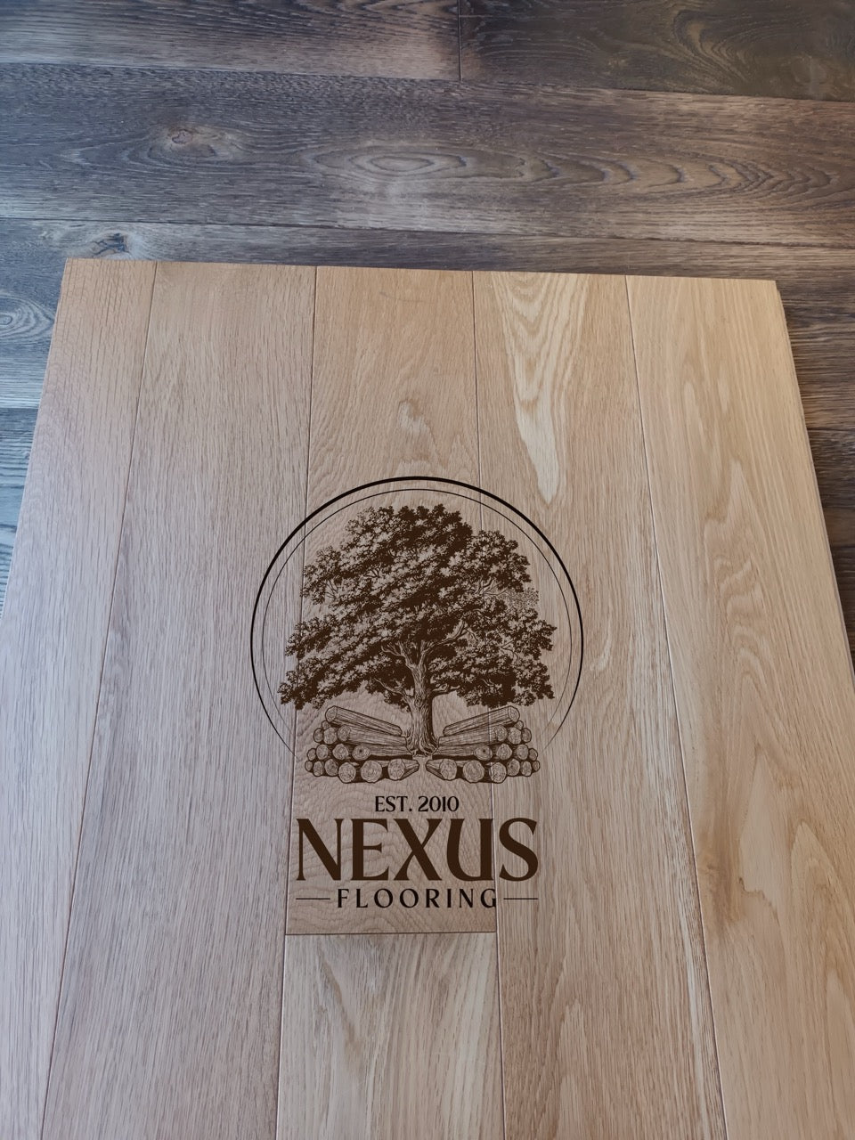 14mm x 3mm x 125mm Engineered Lacquered Oak