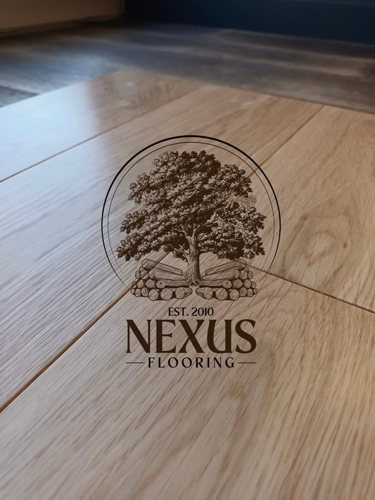 18mm x 4mm x 150mm Engineered Smoked Lacquered Oak Wood Flooring