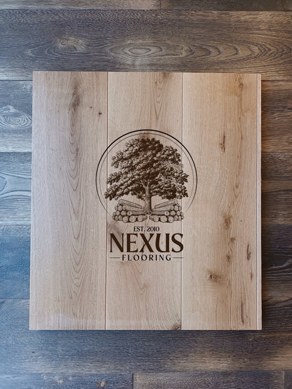 14mm x 3mm x 190mm Smooth Lacquered Engineered Oak Wood Flooring