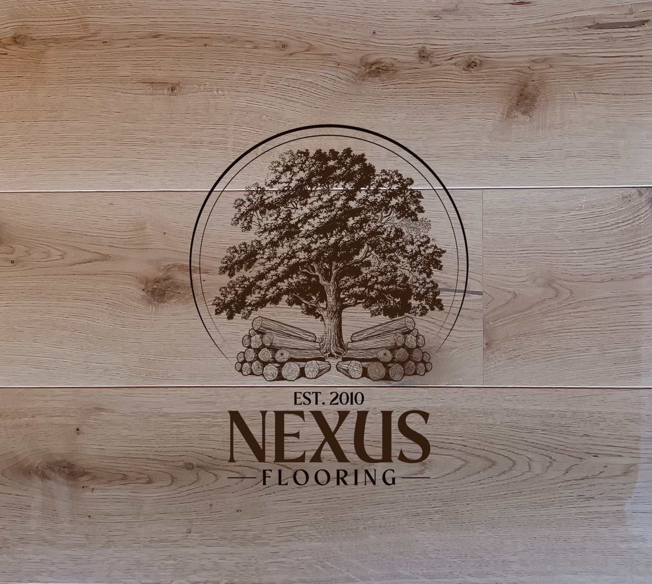 14mm x 3mm x 190mm Smooth Lacquered Engineered Oak Wood Flooring