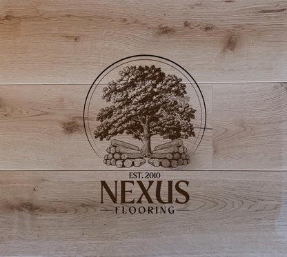 14mm x 3mm x 190mm Smooth Lacquered Engineered Oak Wood Flooring