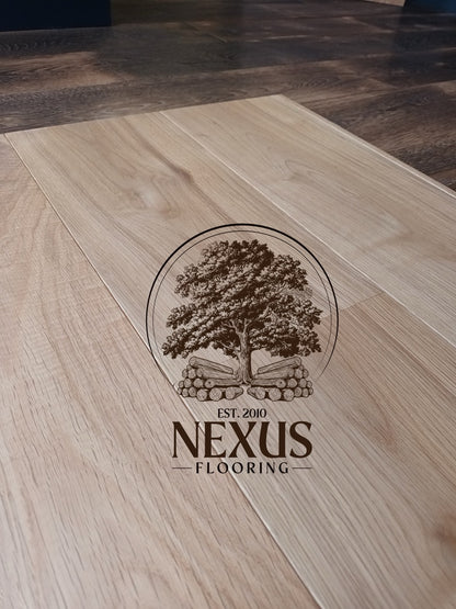 20mm x 6mm x 220mm Natural and Oiled Engineered Oak Wood Flooring