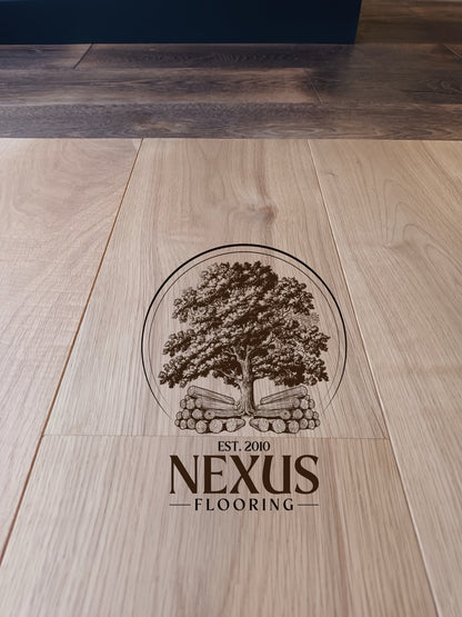 20mm x 6mm x 220mm Natural and Oiled Engineered Oak Wood Flooring