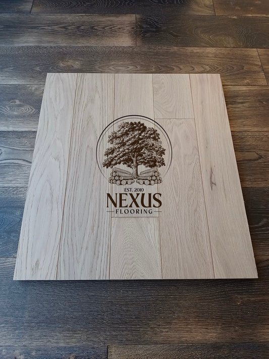 Engineered Raw Naked Invisible Oak 14mm x3mm x 125mm