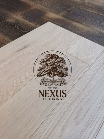 Engineered Raw Naked Invisible Oak 14mm x3mm x 125mm
