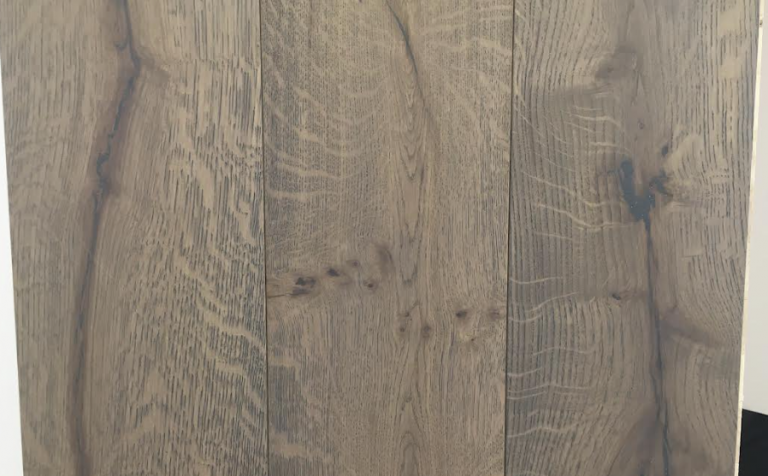 14mm x 3mm x 190mm Amethyst Brushed UV Oiled 3 ply Engineered Oak Wood Flooring