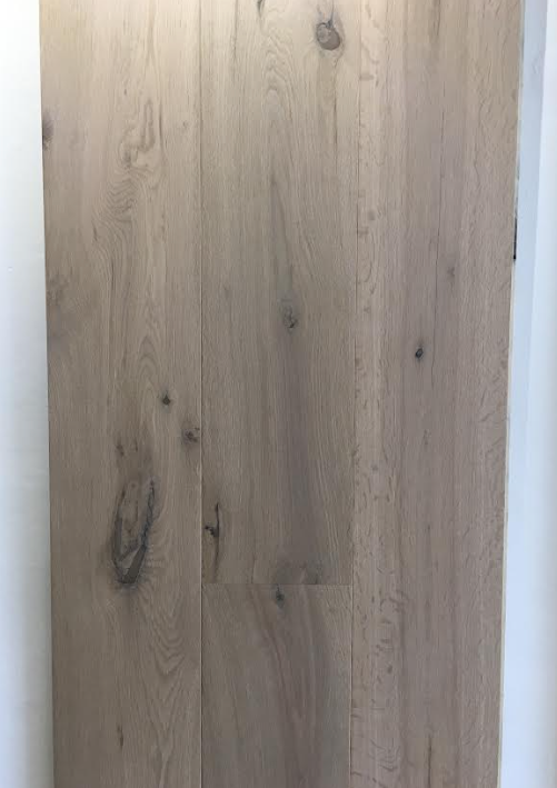 14mm x 3mm x 190mm Raw Naked Invisible Finish Engineered Oak Wood Flooring