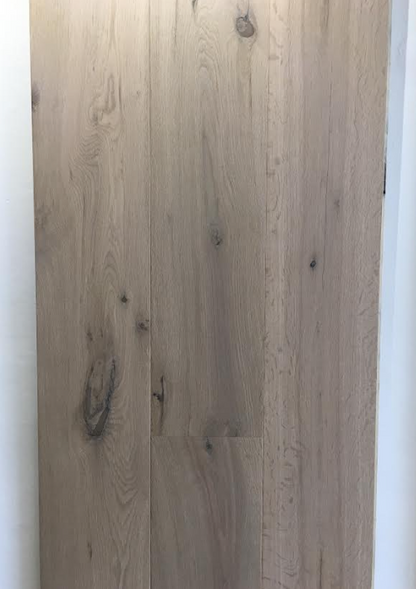 14mm x 3mm x 190mm Raw Naked Invisible Finish Engineered Oak Wood Flooring