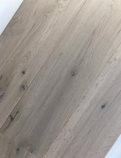 14mm x 3mm x 190mm Raw Naked Invisible Finish Engineered Oak Wood Flooring