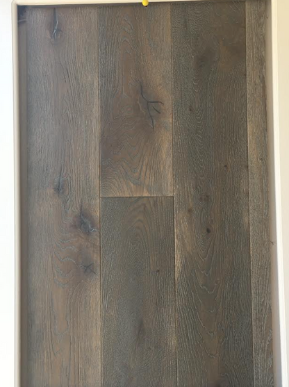 20mm x 6mm x 190mm Distressed Grey Engineered Oak Wood Flooring