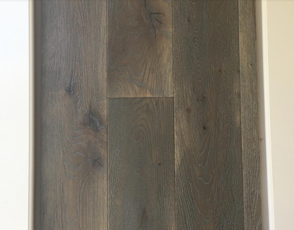 20mm x 6mm x 190mm Distressed Grey Engineered Oak Wood Flooring