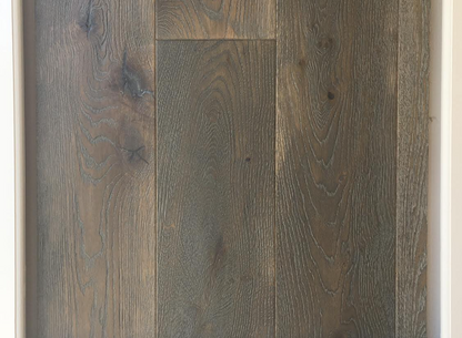 20mm x 6mm x 190mm Distressed Grey Engineered Oak Wood Flooring