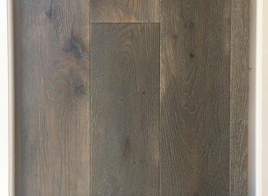 20mm x 6mm x 190mm Distressed Grey Engineered Oak Wood Flooring