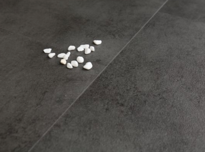 Premium Plus 6.5mm Spanish Grey Tile effect Waterproof Engineered Rigid Click Vinyl Flooring