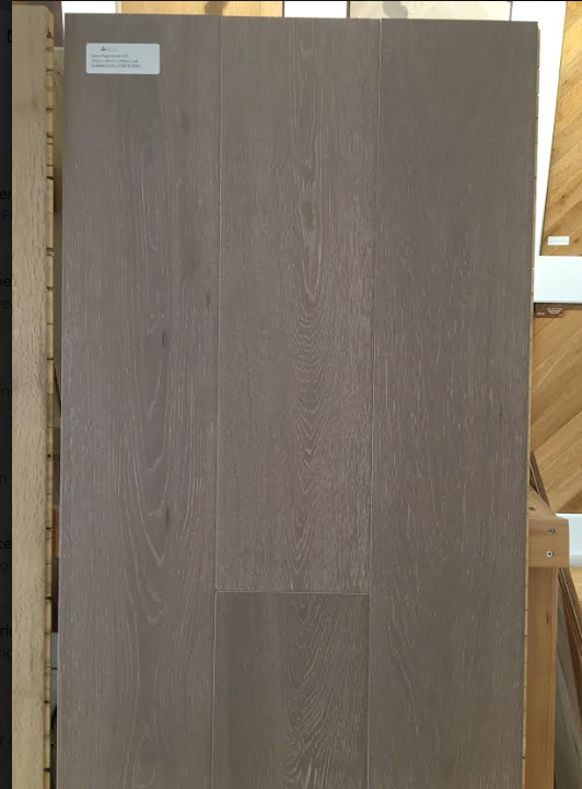 15mm x 4mm x 190mm Stone Grey Engineered Oak Wood Flooring (91)