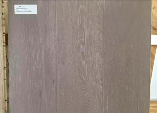 15mm x 4mm x 190mm Stone Grey Engineered Oak Wood Flooring (91)