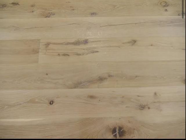 15mm x 4mm x220mm Distressed Bright White Engineered Oak Wood Flooring