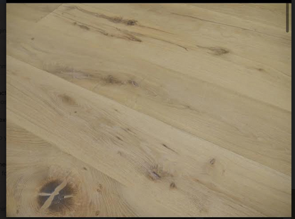 15mm x 4mm x220mm Distressed Bright White Engineered Oak Wood Flooring