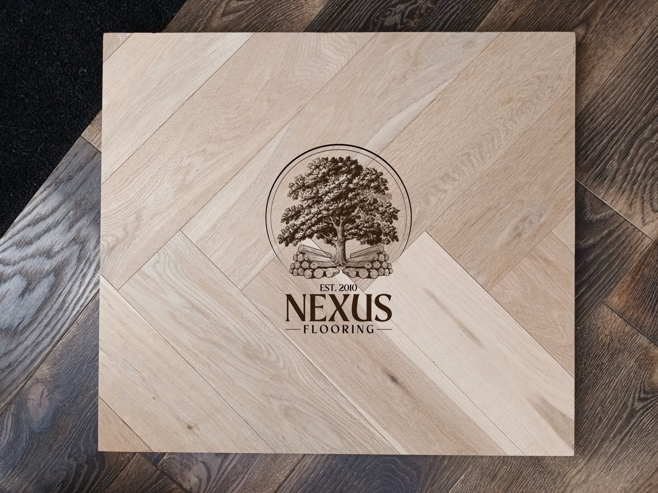 Unfinished Herringbone Engineered Oak 15mm x 3mmx 120mmx 660mm Wood Flooring