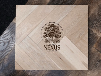 Unfinished Herringbone Engineered Oak 15mm x 3mmx 120mmx 660mm Wood Flooring