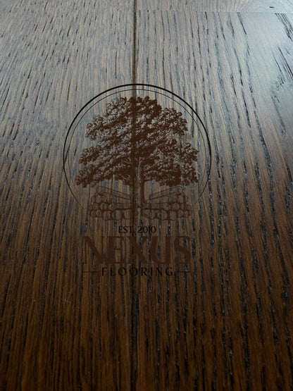 Engineered 14mm x3mm x190mm x1900mm Hazelnut Brown