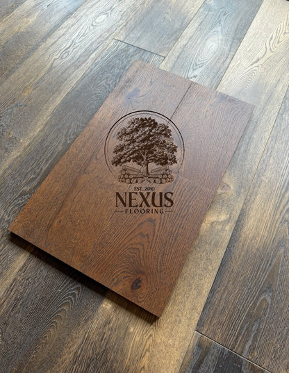 Engineered 14mm x3mm x190mm x1900mm Hazelnut Brown